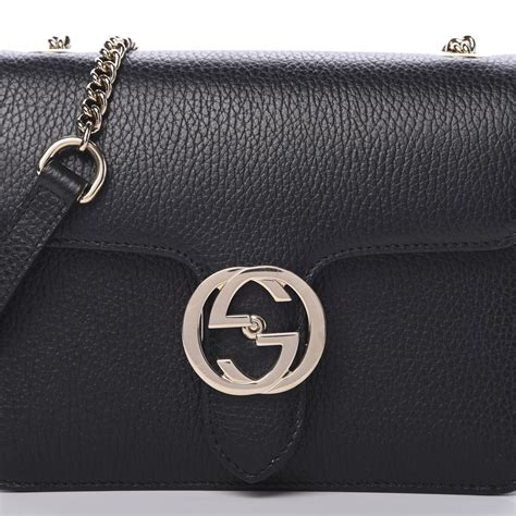 vintage gucci 1997|Gucci 1997 Black Calfskin Silver G Handbag — Rediscover Vintage.